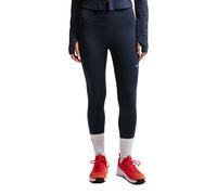 Nike One Women's High-Waisted 7/8 Leggings - Blue - Polyester/Elastane S (UK 8-10)