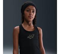 Nike Dri-FIT One Older Kids' (Girls') Tank Top - Black - Polyester/Elastane XS