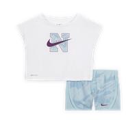 Nike Dri-FIT Prep in Your Step Baby (12-24M) Tempo Set - Blue - Polyester 12M