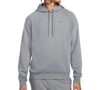 Nike Dri Fit Primary Fleece UV Men's Grey Fitted Pullover Performance Hoodie