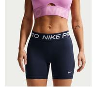 Nike Pro 365 Women's 12.5cm (Approx.) Mid-Rise Shorts - Blue - Polyester/Elastane M (UK 12-14)