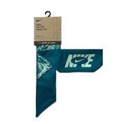 Nike Dri-Fit Reversible Head Tie - Unisex Turquoise/Swoosh