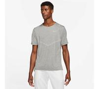 Nike Rise 365 Men's Dri-FIT Short-Sleeve Running Top - Grey - Polyester XXL