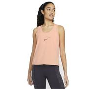 Nike Dri Fit Run Dvn Cnvrtbl T-Shirt Lt Madder Root/Black L