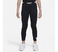 Nike Dri-FIT Sport Essentials Younger Kids' Swoosh Leggings - Black - Polyester 6