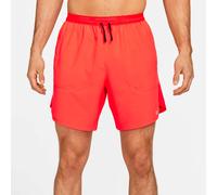 Nike Dri-Fit Stride 7in Brief-Lined Shorts - red, black, Size XXL