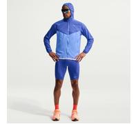 Nike Mens Running Repel UV Jacket, Lapis/Royal Pulse/Reflective S, Size S, Men Lapis/Royal Pulse/Reflective S