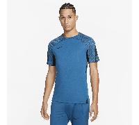 Nike Dri-FIT Strike Men's Short-Sleeve Football Top - Blue - Polyester XL