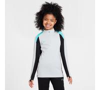 Nike Dri-FIT Strike Older Kids' Football Drill Top - Grey - Polyester/Elastane XS
