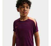 Nike Dri-FIT Strike Older Kids' Short-Sleeve Football Top - Red - Polyester S