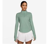 Nike Dri-Fit Swift Half Zip Running Top L Green Women