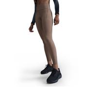 Nike Dri-FIT Swift High-Waisted Tights XS Women - Comfortable Long Running Tights in Brown for Enhanced Performance