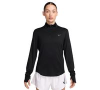 Nike Dri-FIT Swift UV Quarter Zip Women's Running Top | UK M in Black