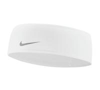 Nike Dri.Fit Swoosh Headband 2.0 Running Sport Headband (White - Silver)