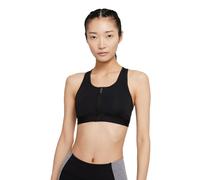 Nike Dri-FIT Swoosh Medium-Support Zip-Front Women's Sports Bra | UK L