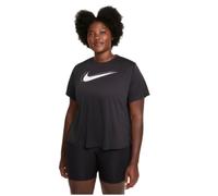 Nike Dri-FIT Swoosh Run T-Shirt XS Women - Black/Reflective for Comfortable Running Training