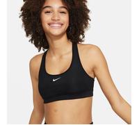 Nike Dri-Fit Swoosh Sports Bras Girls - Black, Size S