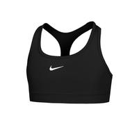 Nike Swoosh Older Kids' (Girls') Sports Bra - Black - Polyester/Elastane M