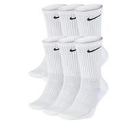 Nike (6 Pack) Everyday Cushioned Training Ankle Socks - White, White, Size M, Men White
