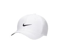 NIKE Dri-FIT Unisex Structured Club Cap Snapback Adjustable Baseball Hat Large - Extra/Large in White