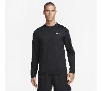 Nike Dri-FIT UV Hyverse Men's Long-Sleeve Fitness Top - Black - Polyester S