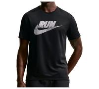 Nike - Dri-Fit UV Miler Run Energy S/S - Running shirt size XXL, black