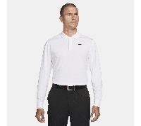 Nike Dri-FIT Victory Men's Long-Sleeve Golf Polo - White - Polyester M
