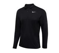 Nike Dri-FIT Victory Men's Long-Sleeve Golf Polo - Black - Polyester S