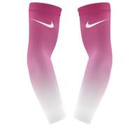 NIKE Dri-Fit Volleyball Sleeves Pair Arm Sleeves Volleyball Arm Warmers Compression Training, Pink/White, S/M