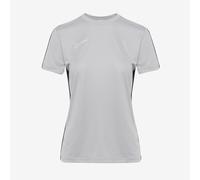 NIKE DR1338-012 W NK DF ACD23 TOP SS T-Shirt Women's Wolf Grey/Black/White Size L