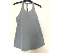 Nike dri-fit womens teen sports gym summer top grey RRP £27.95 Size Extra Small