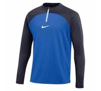 Nike Drill Top Mens XL Blue Zip Dri-Fit Breathable Thumb Loops Football Golf