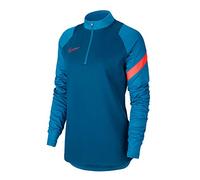 NIKE Dry ACD20 Dril Top Sweatshirt Women's Sweatshirt - Industrial Blue/Laser Crimson, Large