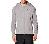 NIKE Dry Hoodie Fz Hprdry Lt Hoodie Men's Hoodie - Gunsmoke/Heather/Black, M