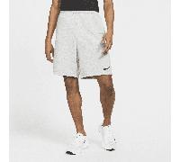 Nike Dry Men's Dri-FIT Fleece Fitness Shorts - Grey - Cotton/Polyester L Tall