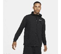 Nike Dry Men's Dri-FIT Hooded Fitness Full-Zip Hoodie - Black - Cotton/Polyester S