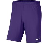 NIKE BV6865-547 Dri-FIT Park 3 Shorts Unisex Boys Court Purple/White Size L