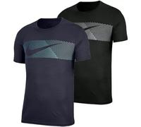 Nike Dry Superset Lv 2.0 T-Shirt Obsidian/Obsidian/White M