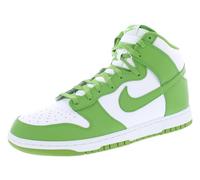 Nike Dunk High Black White (2021) Style Code: DD1399-105, Bright White/Chlorophyl/White-green, 14.5 Women/13 Men
