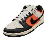 Nike Dunk Low Retro Mens Fashion Trainers in Black Coral - 8.5 UK