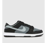 Nike Dunk Low Trainers in Black & Grey UK 7 (EU 41)