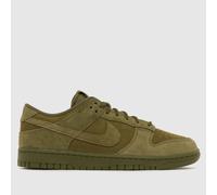 Nike Dunk Low Trainers in Khaki UK 10 (EU 45)