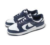 Nike Men's Dunk Low Retro Shoes, White/Midnight Navy/White, 9