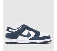 Nike Dunk Trainers in Navy & White UK 6 (EU 40)