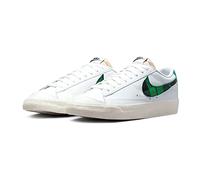 NIKE DV0801-100 Blazer Low '77 Premium Sneaker Male White/Stadium Green-White-University RED UK 8.5