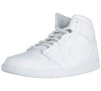 NIKE DV0991-111 WMNS AIR Jordan 1 MID Women White/White-White UK 4