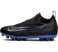 NIKE DV3069-040 JR Phantom GX Academy DF AG Unisex Black/Chrome-Hyper Royal UK 4
