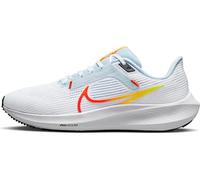 NIKE DV3854-101 W AIR Zoom Pegasus 40 Women White/Metallic Silver-Pure Platinum UK 7.5