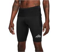 NIKE DV9307-010 M NK DF Trail Half Tight Pants Men's Black/White Size S