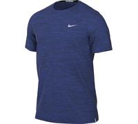 NIKE DV9315-480 M NK DF UV Miler SS T-Shirt Men's Midnight Navy/Game Royal/Reflective SILV Size XL